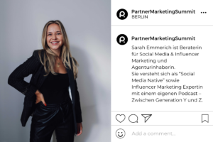 Sarah-Emmerich-Partner Marketing Summit